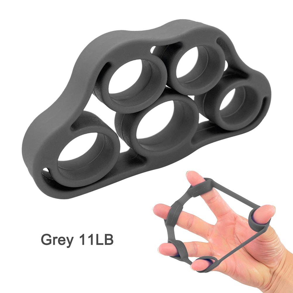 5-1PCS Fortalecedor de Dedos de Silicone Treinador 6-80LB Elástico Aperto de Mão Exercitador de Dedos Para Guitarra/Treinador de Mão de Paciente
