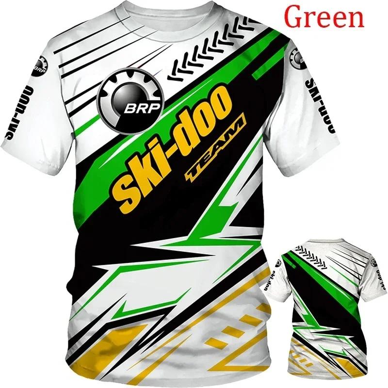 BRP Can-Am 3D Print Extreme Sports Quick-dry Breathable Men Moto Race T-shirt Table Tennis Team Training Jersey Short Sleeve Top