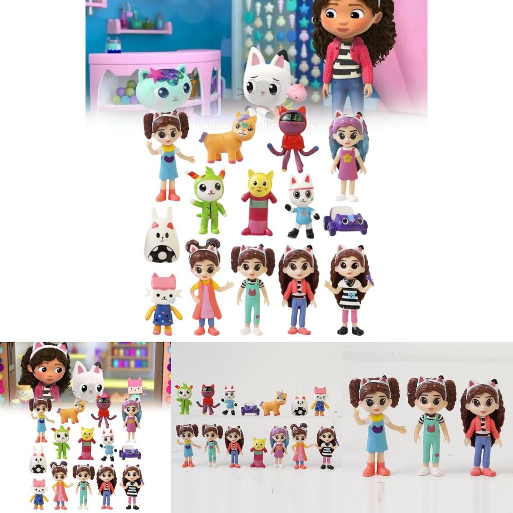 Gabbys Dollhouse Figure Pvc Collectible Toy For Kids And Fans