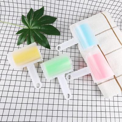 1pc Piece Washable Hair Glue Roller Reusable Portable Home Cleaning Pet Hair Remover Glue Roller Carpet Bed Sofa