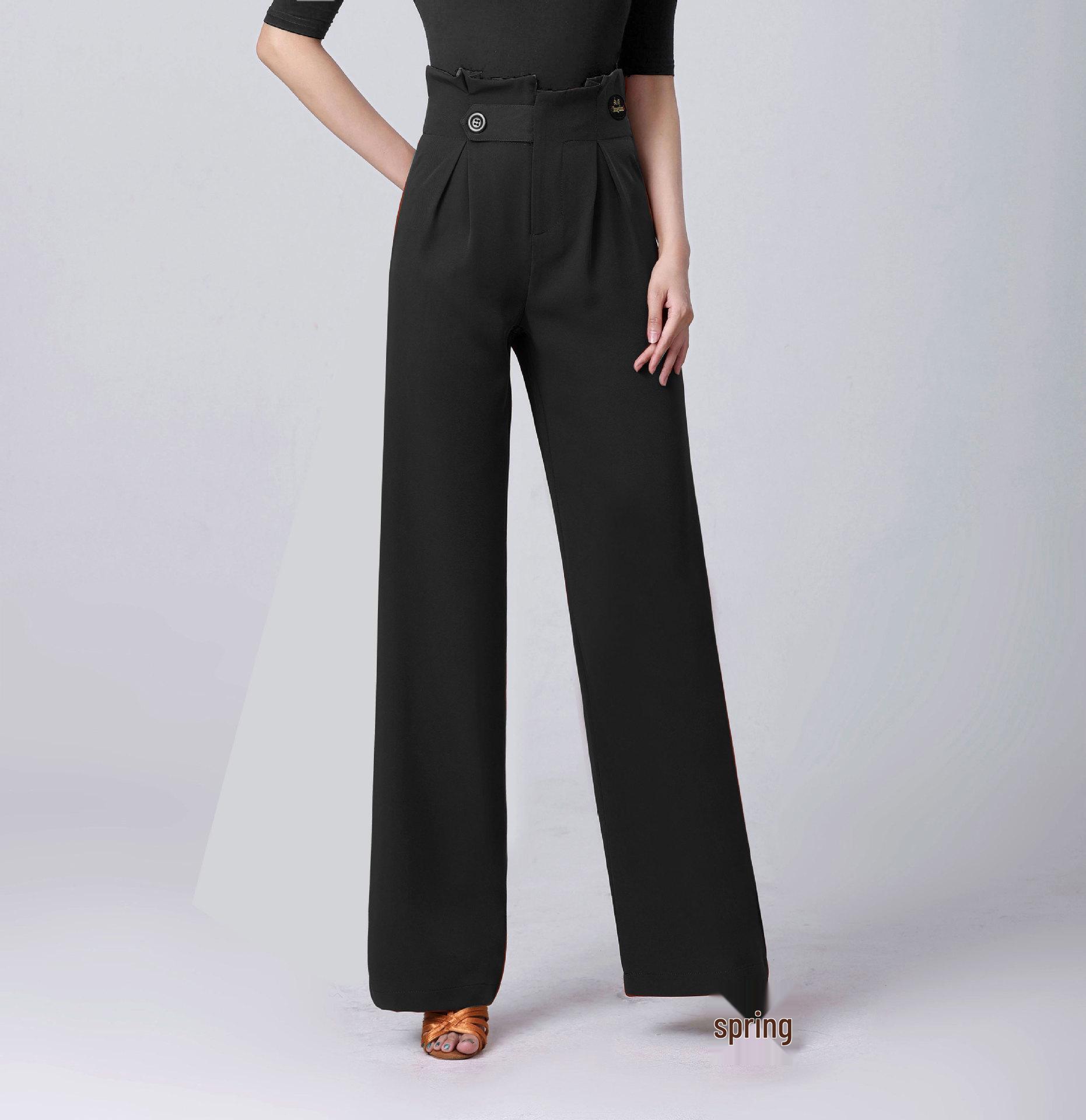 

Женские брюки для бальных танцев высокого класса S (Waist 25 inches)