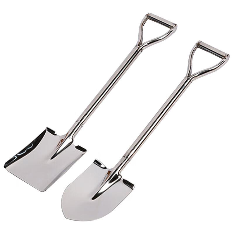 HAISIDIKE Stainless Steel Integrated Garden Shovel