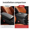 Car Armrest Box Heightening Cushion Leather Comfort Booster Pad For KIA Stinger Optima Cerato Soul Venga Forte Spectra Sedona