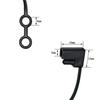 5 Pezzi Coperchio Impermeabile SAE, Tappo Connettore Antipolvere per Moto BMW, Protezione Porta Caricabatterie Sigillata IP67, Nero