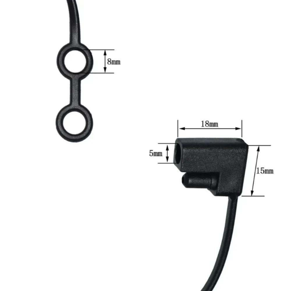 5 Pezzi Coperchio Impermeabile SAE, Tappo Connettore Antipolvere per Moto BMW, Protezione Porta Caricabatterie Sigillata IP67, Nero