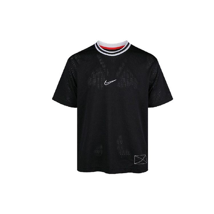 Nike T Shirts Men's Black Crew Neck Thin Straight Fit BV9390-010