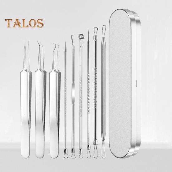 Blackhead Remover Tool Kit Professional Blackhead Extractor with Case And 5x Magnifying Glass for Pimples Blackheads Zit Removing Forehead Facial Nose