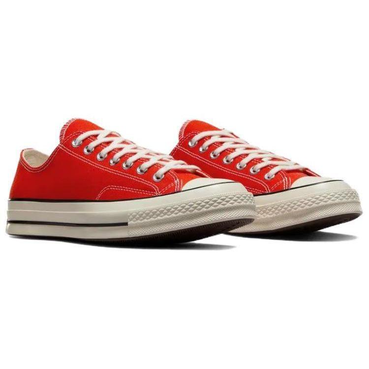 Converse Chuck 70 Low Fever Dream Unisex Sneakers Red Egret Black A06527C
