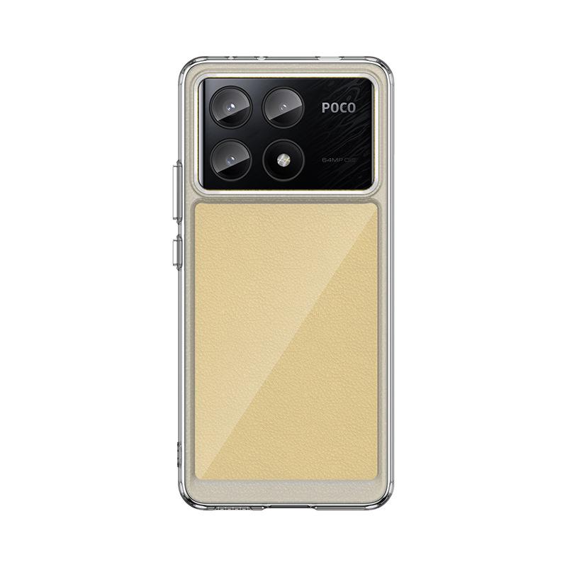 Applicable To Colorful Xiaomi PocoX1Pro Mobile Phone Case K11E Mobile Phone Case F1Pro All-inclusive Acrylic + TPU Solid Color