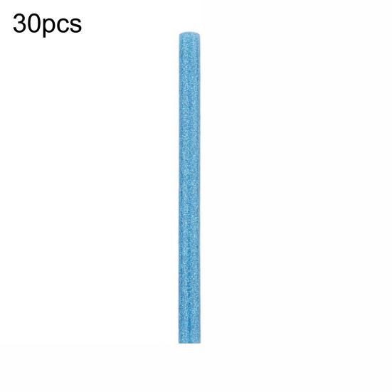 30Pcs/Set Glue Stick Adhesive Easily Use Tasteless Light Colorful Glue Gun Sticks for DIY