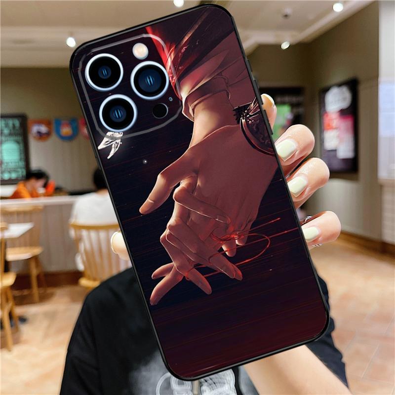 Heaven Official’s Blessing Case For iPhone 18 17 16 15 14 13 12 11 Pro Max Mini Plus 16e 17 Air Bumper Cover Accessories
