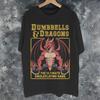 Unisex Unisex Dumbbells And Dragons Shirt Cotton Print Tshirt Clothing Outfits