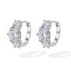 Xiaohongshu Elegant Shiny Diamond Ear Cuffs for Women - Versatile Luxury Jewelry
