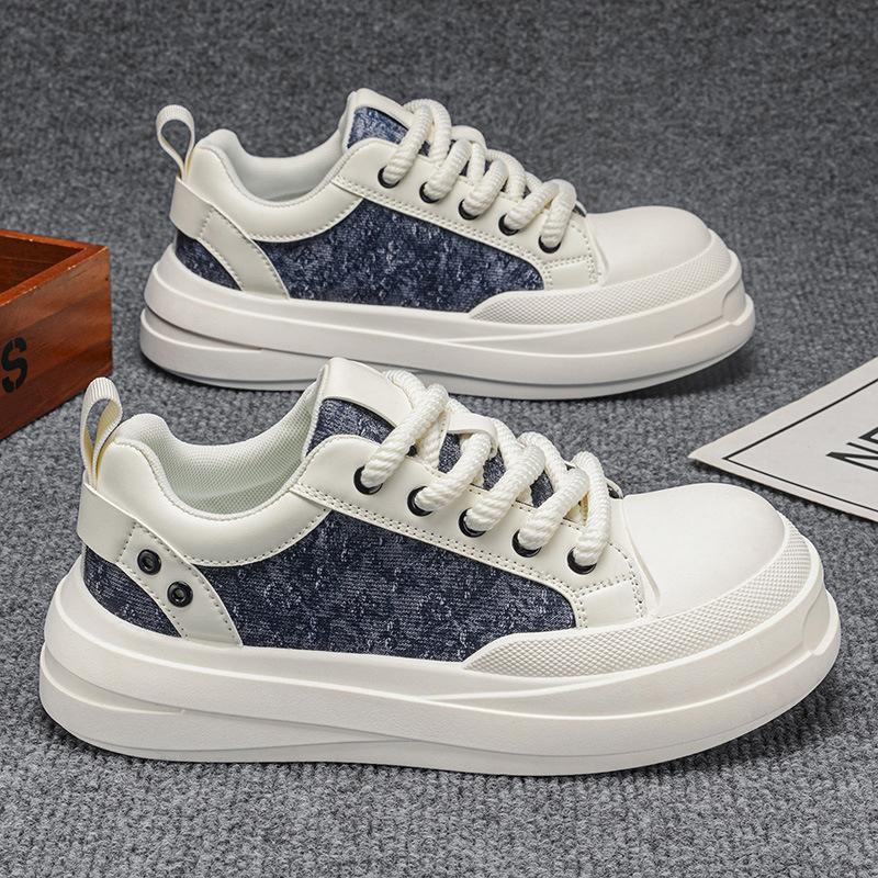 Shoes spring new simple and lightweight casual board shoes platform sports shoes ugly cute big head shoes