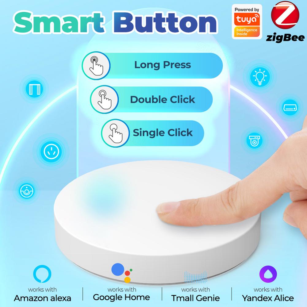 

Zigbee Gateway Need Wireless Scene Switch ZigBee Remote Control Switch One-Key Control Smart Wall Switch for Smart Home Devices CHINA