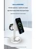 Desktop 15W Wireless Charger with Magnetic Attachment & Phone Stand for Apple Devices