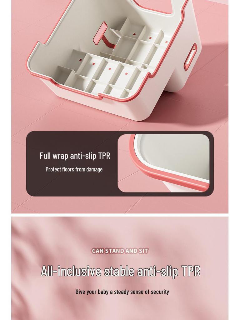 Children's Step Stool for Toilet, Toothbrushing, and Hand Washing