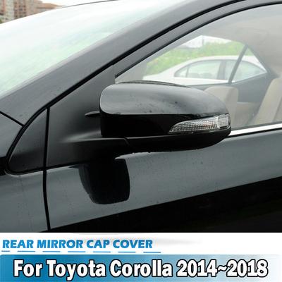 1Pc Rear View Mirror Cover Caps For Toyota Corolla 2014 2015 2016 2017 2018 Left/Right Car Side Door Wing Rearview Mirror