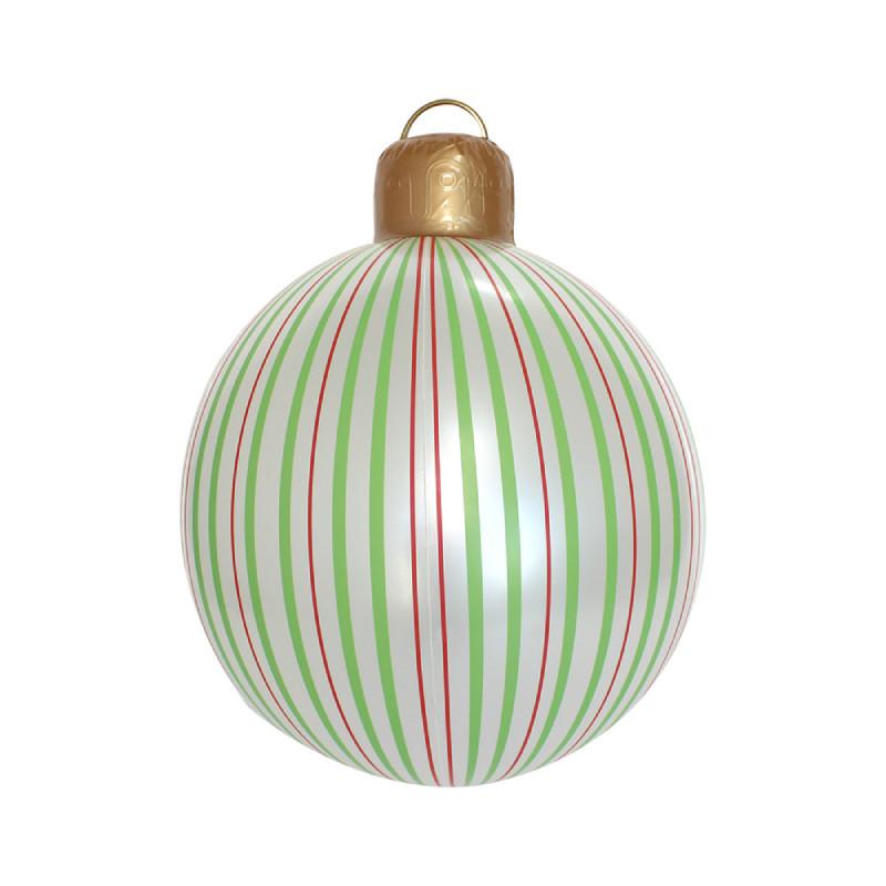 

Фонарь Рождественские Надувные Сферы Современный Художественный Узор Праздничное Украшение зелёный