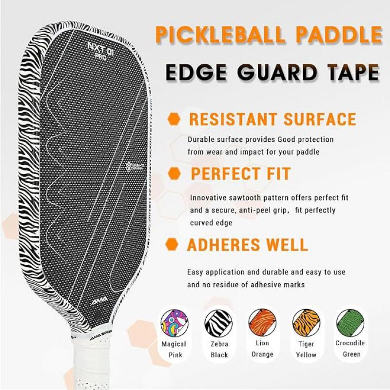 AMA SPORT Padel Racket Edge Guard 3-Pack Wear-Resistant Scratch-Proof Pro Training Match