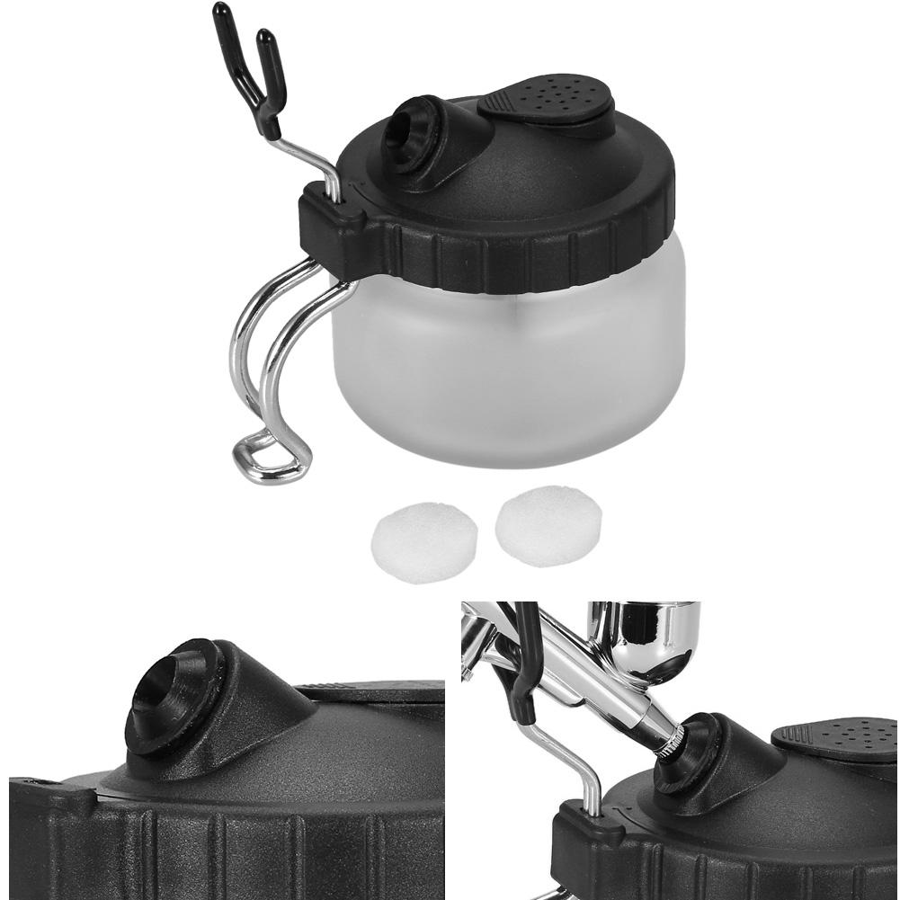 Profesional Paint Spray Gun Water Oxygen Pen Cleaning Pot Stabilizer Bottle Holder Washing Tool