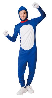 Clearstone Narikara Kenkyubu Cosplay Halloween Collants Bleus Homme Unisexe Bleu