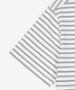Nyuballanseu Nbneg3W422 / Women Essential Basic Striped Short Sleeve T-Shirt (Navy)