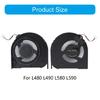 Notebook Fan CPU Fan Upgrades For L480 L490 L580 L590 Easy Installation Metal Fan Efficient