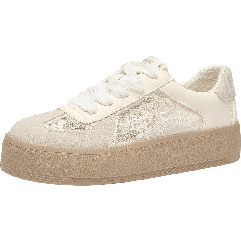 ZHR Women s Mesh Lace Platform Casual Sneakers EU 36