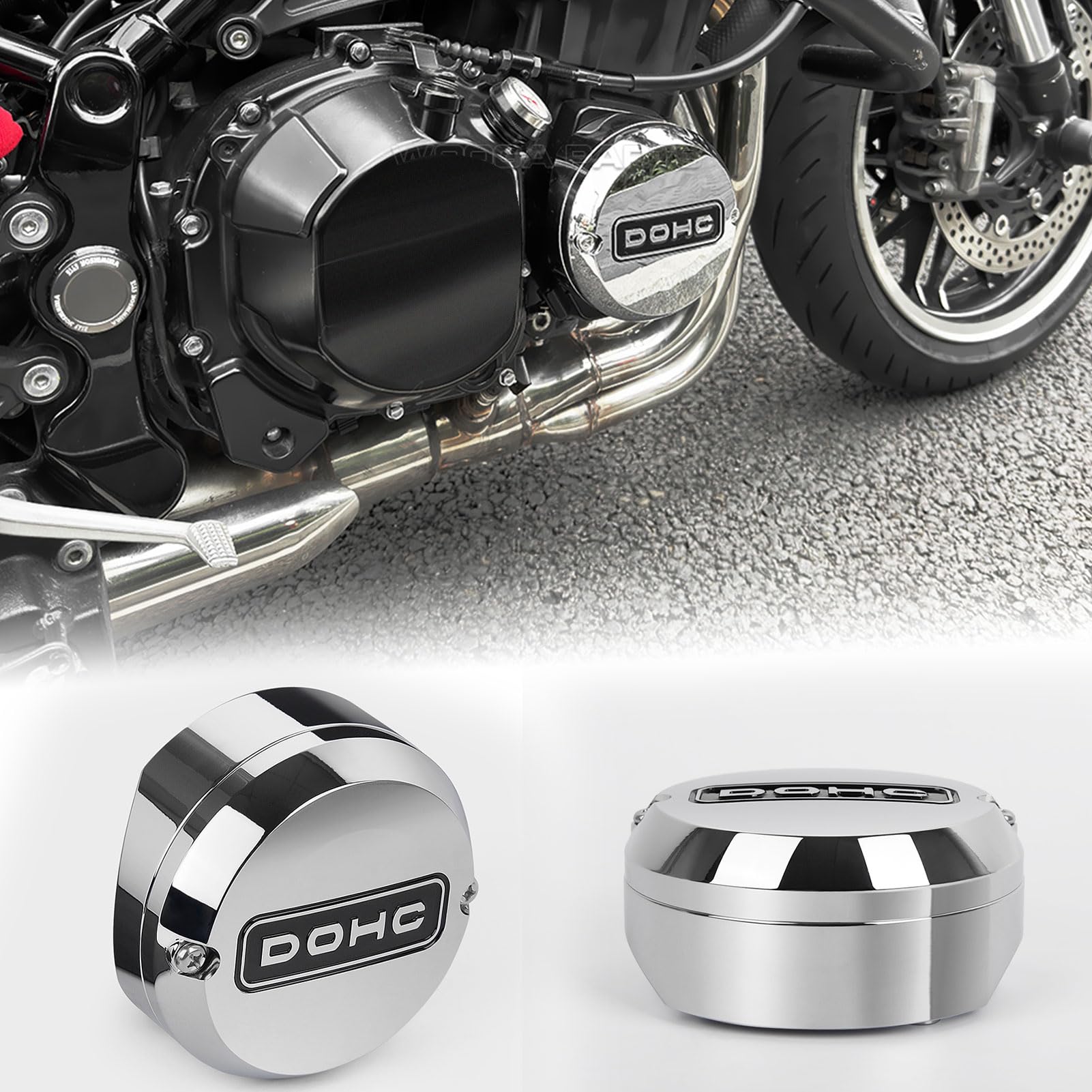 

WOOGA Мотоциклетный Двигатель Генератор Крышка Защиты Пульсатора для Kawasaki Z900RS Z 900RS Z 900 RS Cafe 2018 2019 2020 2021 2022 2023