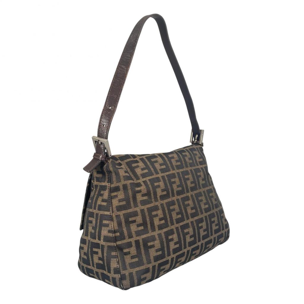 FENDI Mamma bucket Handbag Brown Women used