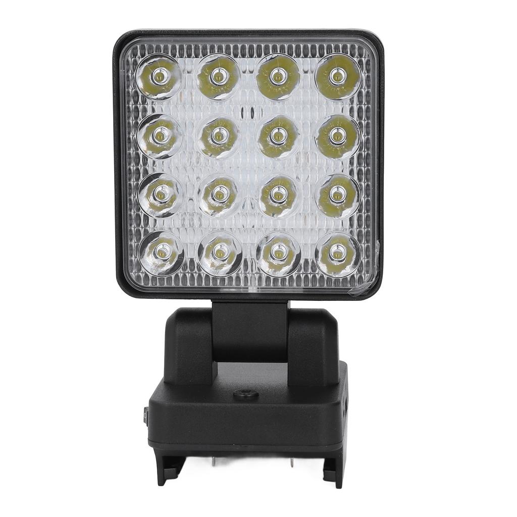 Luce da Lavoro LED Rotante IP67 Impermeabile Alimentata da Batteria al Litio 18V Luce da Lavoro Portatile per