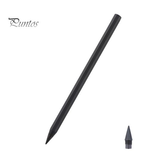 Smooth Writing Pencil Metal with Reusable Tip No Ink or Sharpening Aluminum Alloy Needed Friction Pen for Architects Artists Comfortable Grip Erasable