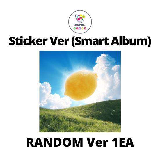 Наклейка Вер SMART ALBUM Hearts2Hearts 2-й Мини-альбом Лимонный Танг No POB Random