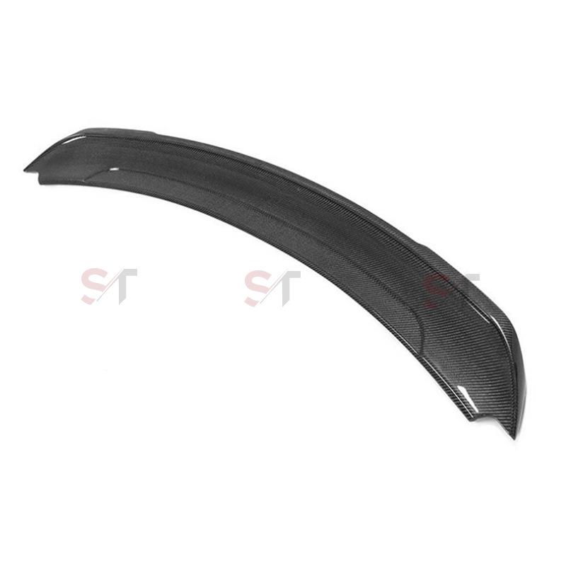 Ford Mustang Carbon Fiber Fenders, GT350 Rear Wing, No-Drill Spoiler Mod.