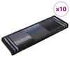 Self-adhesive Stair Treads 10 Pcs 65x21x4 Cm and Grey