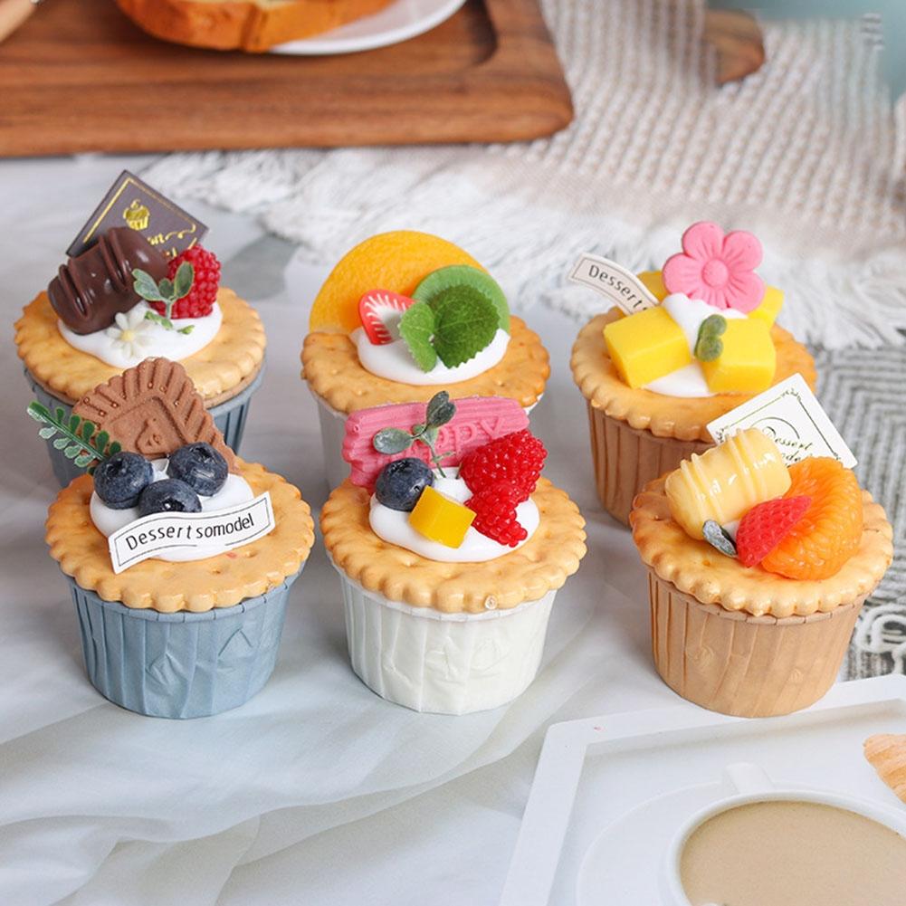 Simulated Soft-flavored Bread Models Decoration Props