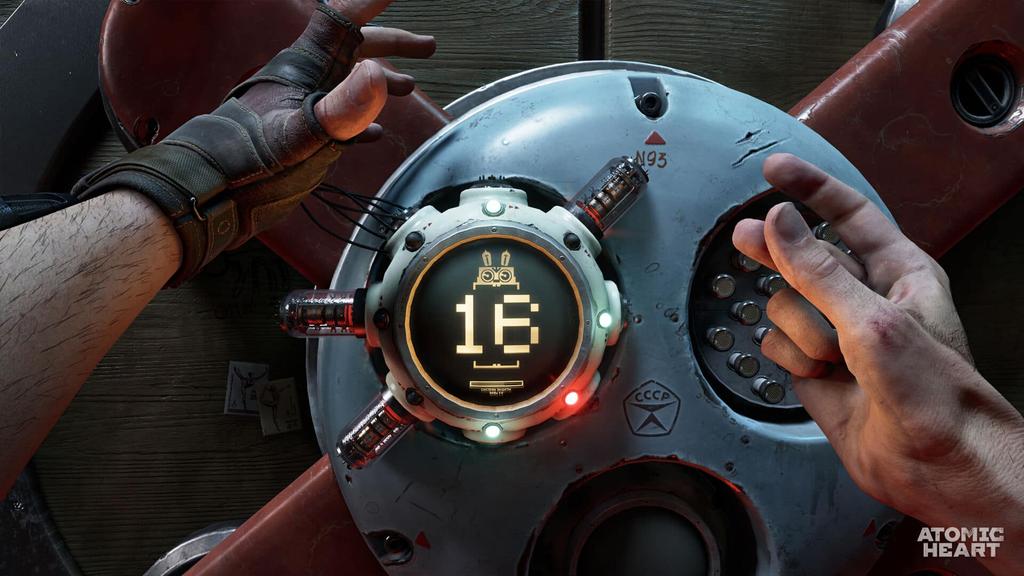 Atomic Heart Limited Edition PS5 Sticker DLC Bonus Items Labor Science Weapon Skin Pack Weapon Suede Weapon DLC Premium Weapon Skin Pack Weapon AK