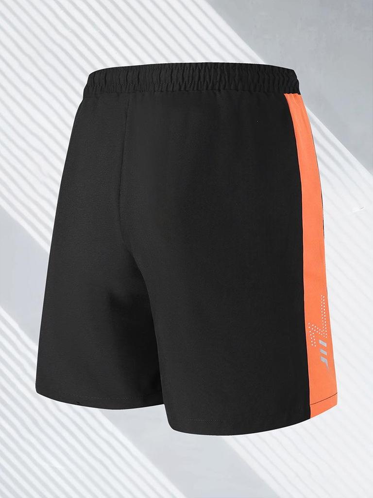 Men's Summer Ice Silk Quick-Dry Loose Fit Sports Shorts - Breathable, Casual, Plus Size.