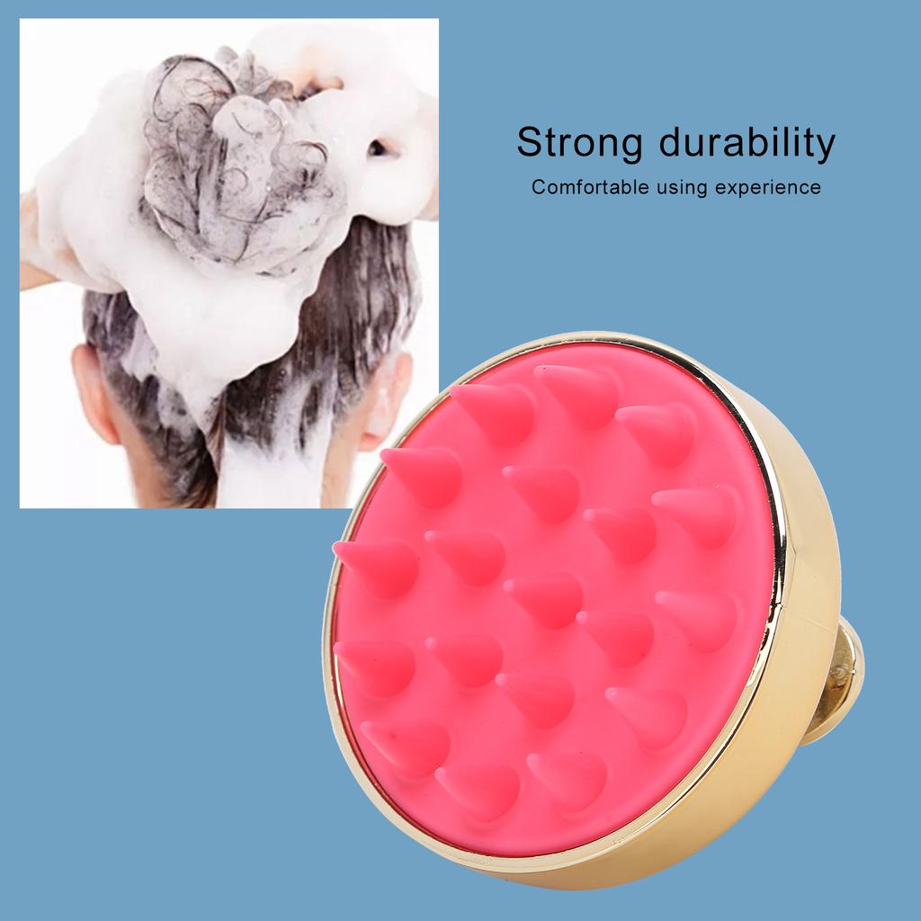 Silicone Massage Hair Brush Shampoo Comb Scalp Exfoliator Massager for Hair Washing