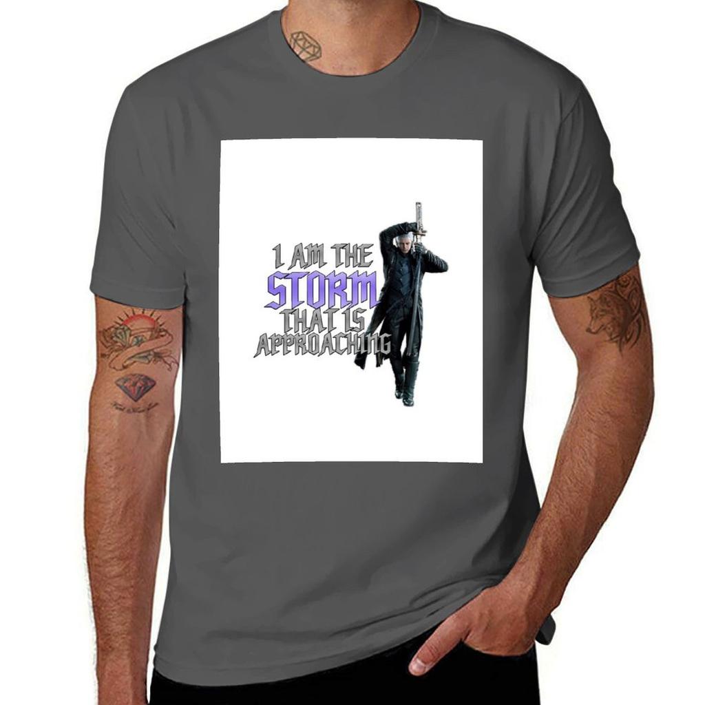 Vergil Devil May Cry 5 Special Edition Bury The Light Tshirt Minimalist Graphic Tee Shirt Tshirt