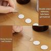 Double-Sided Adhesive Sticker Pads-Transparent No-Residue Rubber Sticky Dots for Mounting Decor, Accessories,Decorative Stickers