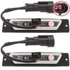 Fiat Ducato Citroen Jumper Peugeot Boxer 94-02 LED License Plate Lights 2 Pcs Set