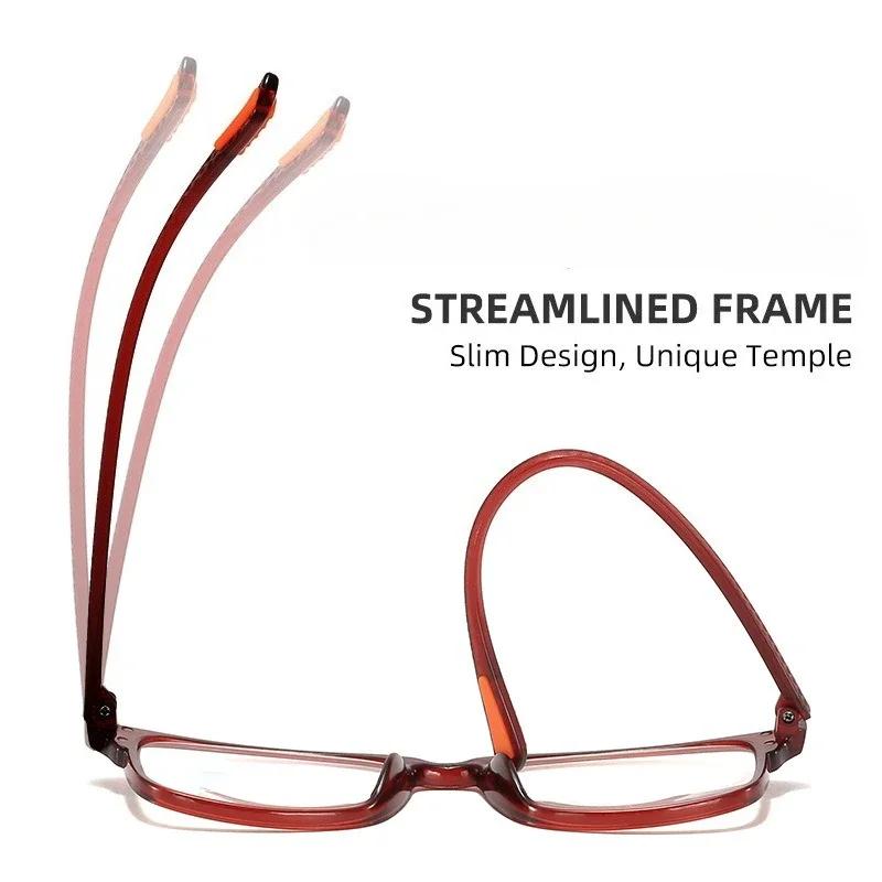New Stylish Multifocal Photochromic Reading Glasses for Men Women Anti Blue Light Progressive Glasses of View Far and Close