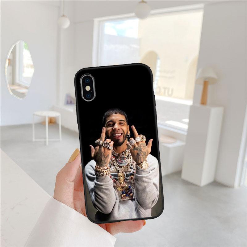 LO11 Anuel AA Soft Shell Handyhülle für Redmi Note 13 14 Pro+ Plus A3 A3X 13X 13C 13R 14S 14C 14R