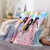 Kpop  (G)I-DLE Kpop Girl Miyeon Soft Plush Blanket, Flannel Blanket Throw Blanket for Living Room Bedroom Bed Sofa Picnic Cover