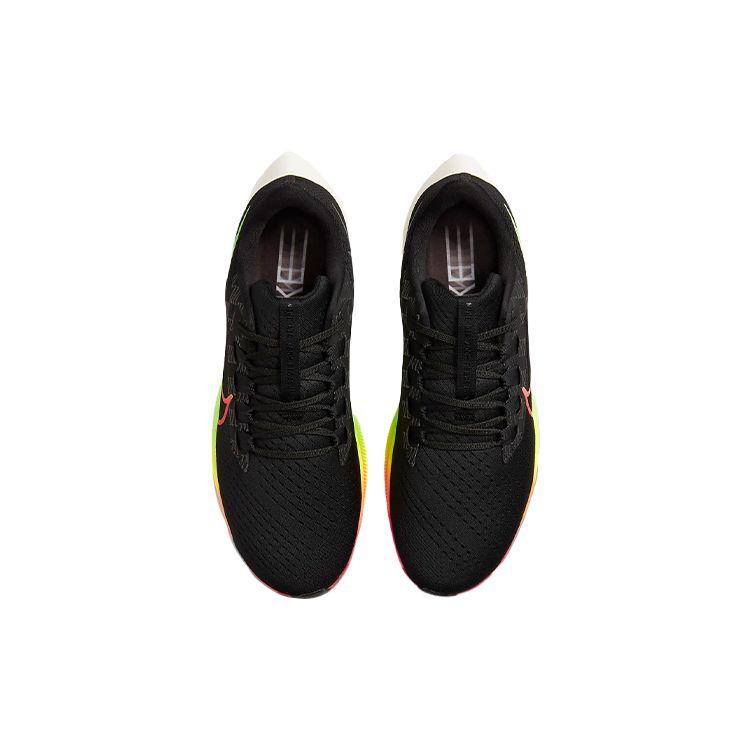 Nike Air Zoom Pegasus 38 Black Orange Volt Men Sneakers Green-Strike Total-Orange DQ4994-010