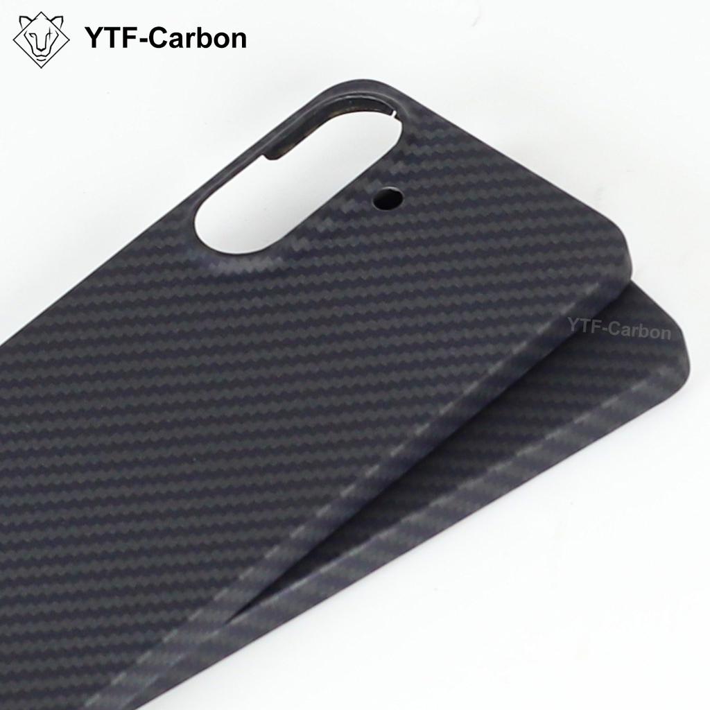 YTF For Samsung Galaxy A57 Case Aramid Fiber Carbon Magnetic Kevlar Thin Light Premium Galaxy A57 A56 Cover Slim Black Men Hard