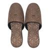 Okamura Mirashon New Prose Size A gift for Wipeable Slippers, Brown, L, RACA6901BR. luxurious, brand-name guests. soles.