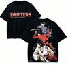 Drifters Anime Lover T-shirt Harajuku Cotton New Model High Street Oversized Unisex Retro Coup